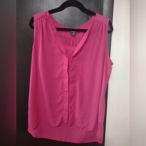 Covington Pink Sleeveless Blouse